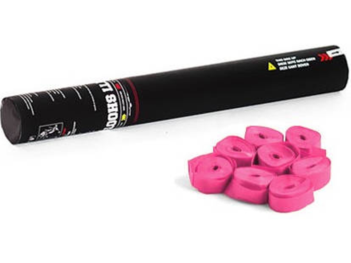 Cañón de Confeti TCM 73 50 cm, Rosa