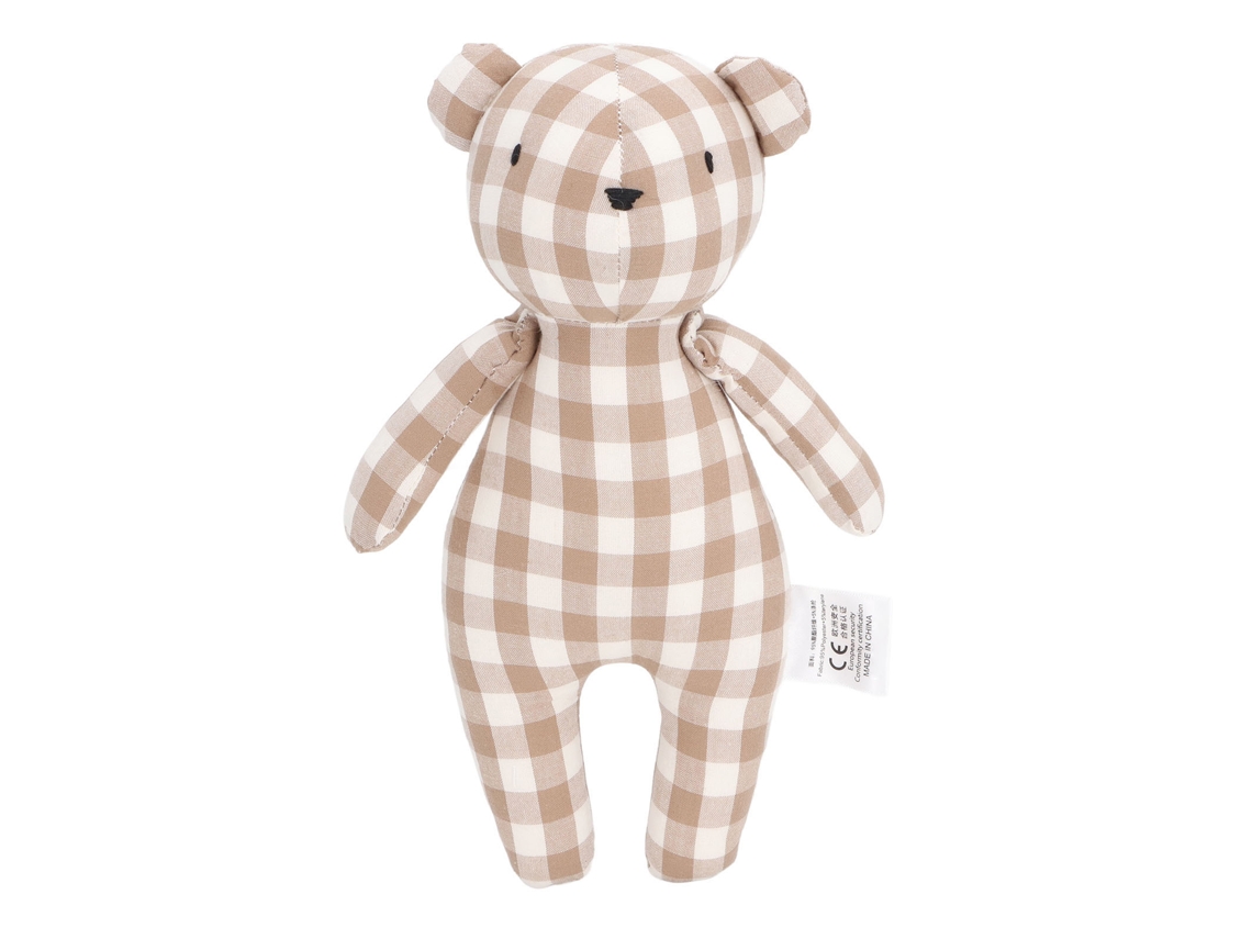 Peluche multifuncional hecho de fibra de poliéster, suave y tierno para que los bebés duerman con él - Oso