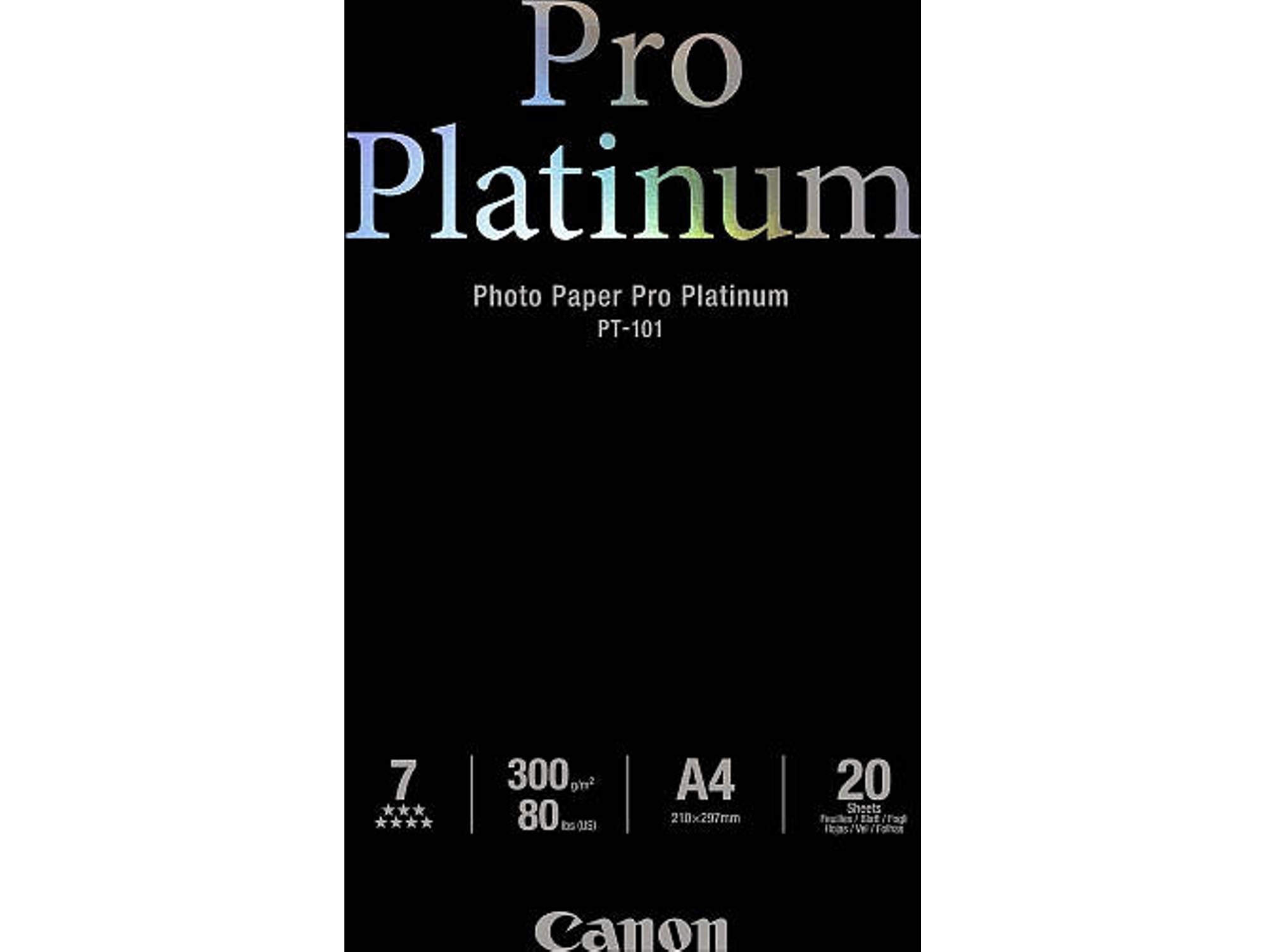 Papel Fotográfico CANON PT-101
