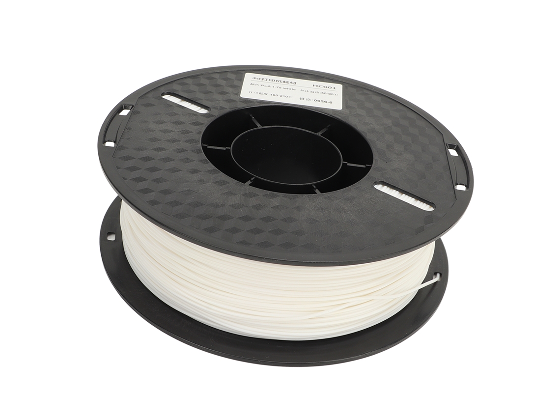 Filamento Pla Para Impresora 3d 1.75mm X 340m Adhesión Fuerte Impresión Sedosa Consumibles Fdm Blanco