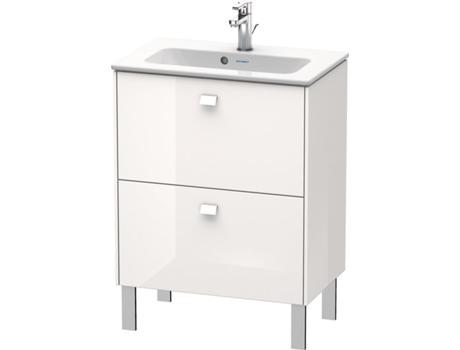 Mueble bajo encimera DURAVIT Brioso Compact 62,0 x 38,9 cm 2 extraíbles incl. hueco para sifón y delantal para lavabo ME by Starck 234263