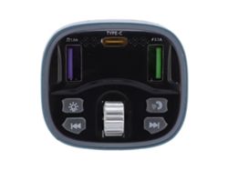 Adaptador Bluetooth Para Coche Con Carga Usb Rápida Y Reproductor De Música De Alta Calidad.