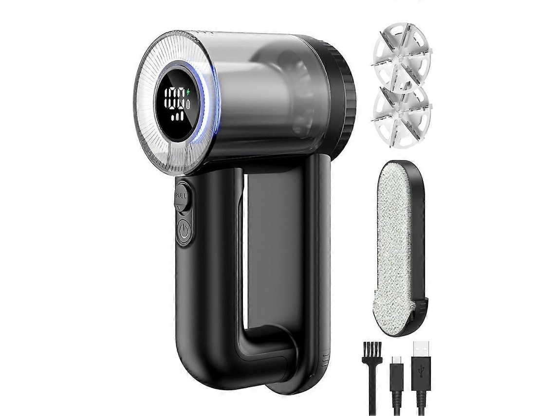 Depiladora eléctrica portátil para uso doméstico, para cabello, telas y suéteres, con pantalla digital. Rosewell