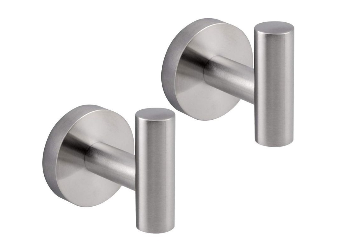 Gancho De Toalha Banheiro Aço Inox 304 Parede 2unidades Estilo Moderno Hotel Banheiro Cozinha Finish Escovado