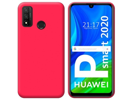 Carcasa Huawei P Smart 2020 TUMUNDOSMARTPHONE Silicona Rosa