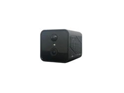 Cámara inalámbrica para interiores Bestvite con vídeo HD y audio bidireccional (negra)
