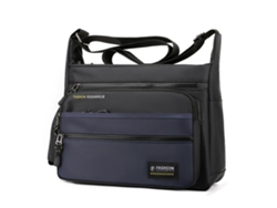 Bolso bandolera para hombre (azul oscuro), elegante, sencillo y sofisticado, con gran capacidad.