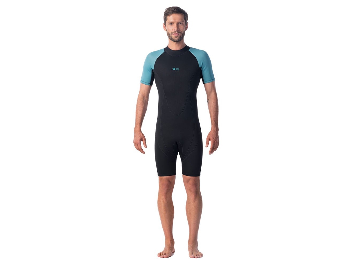 Roupa de Neoprene Surfi Preto 2Xlaquawave