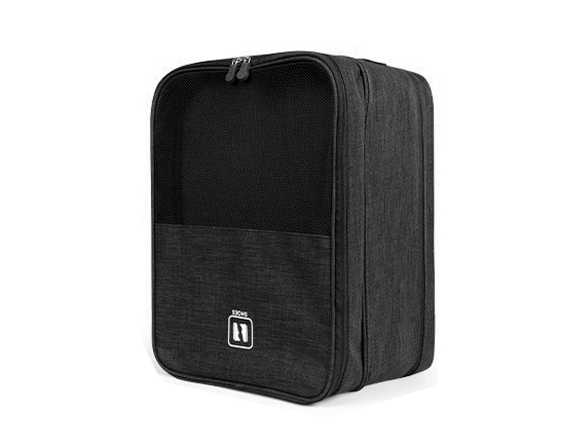 Bolsa de Almacenaje Bolsa Guardar Zapatos JEIIBRZUI Negro (30x21x2cm)