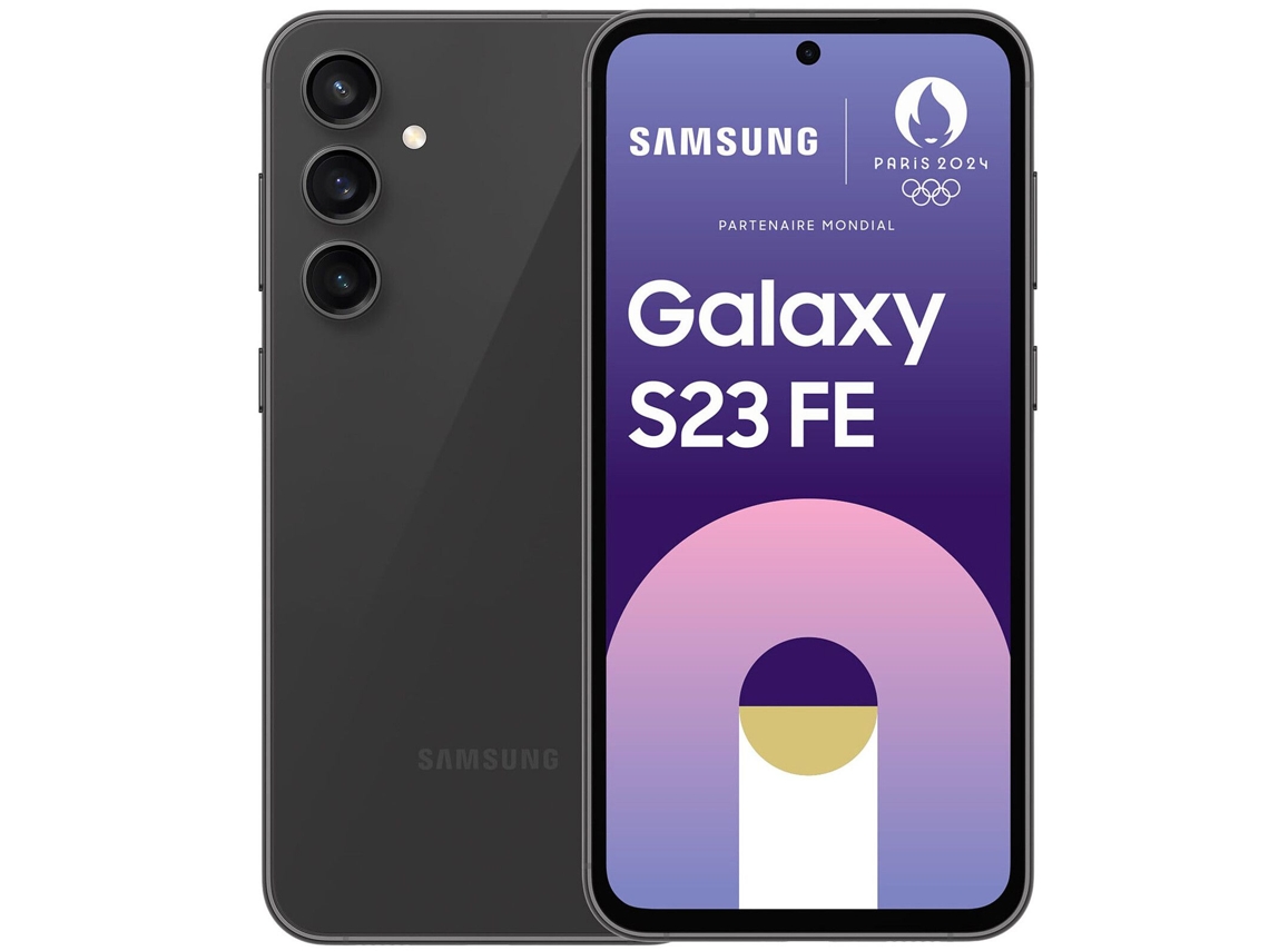 Smartphone SAMSUNG Galaxy S23 Fe Dual Sim (Reacondicionado Marcas Mínimas - 128 GB - Negro)
