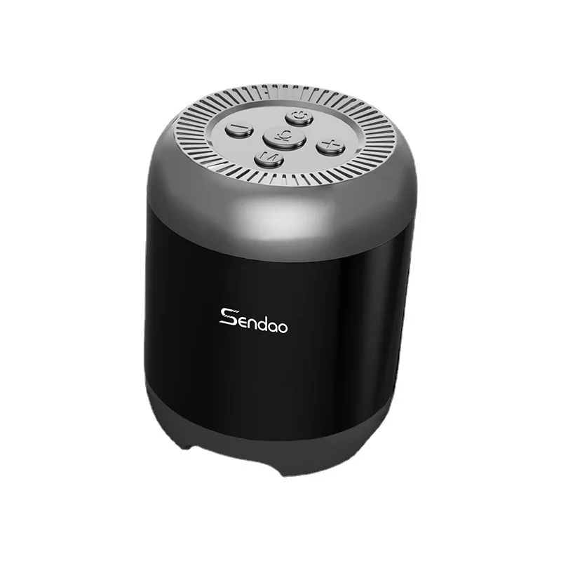 (negro) Mini Altavoz Bluetooth, Portátil, Graves Potentes, 18 Horas De Reproducción, Sonido Estéreo Nítido