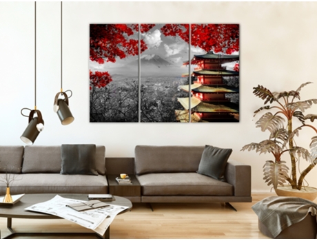 Cuadro ARTGEIST Japanese Adventure (3 Parts) (90x60)