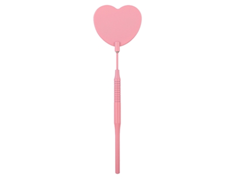 Herramienta De Maquillaje De Espejo De Pestañas - Corazón - Rosa - Extensiones De Pestañas JEIIBRZUI