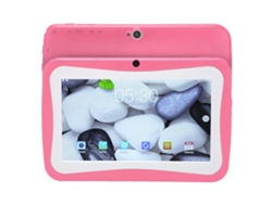 Tableta para niños de 7 pulgadas, Android 8.0, Bluetooth, Wifi, 4 GB/32 GB, luz dorada