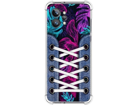 Carcasa para Realme GT 2 Pro 5G TUMUNDOSMARTPHONE Dibujos Antigolpes Zapatillas 07 Multicolor