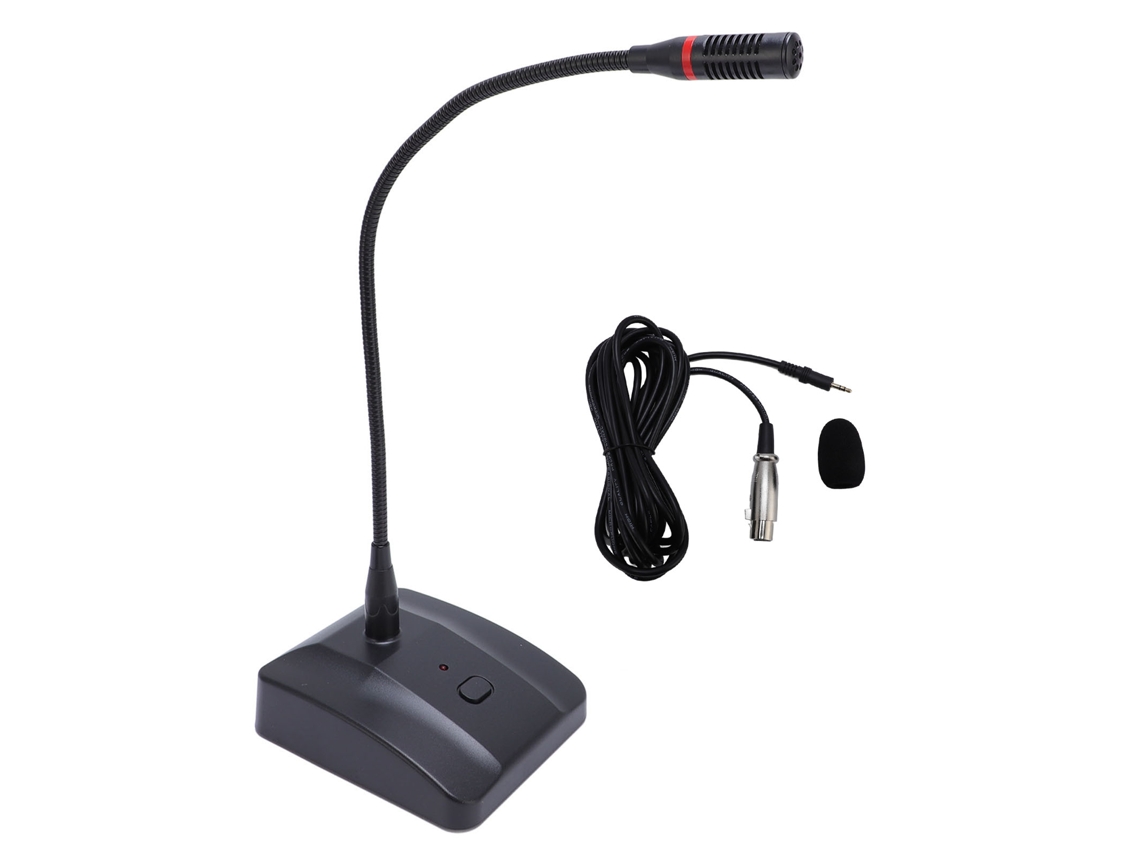 Micrófono De Condensador Flexible Xlr Cardioide Para Escritorio, Presentaciones, Reuniones Y Streaming.
