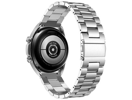 Correa de acero inoxidable liberación rápida acero de titanio 16mm con cierre para Huawei Watch Fit mini/Watch B3/B6 - plata