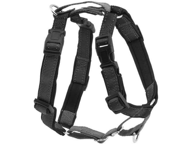 Arnés para Perros PETSAFE Reflector (Negro - 22.8-35.5cm - Nylon - XS - Porte Pequeño)