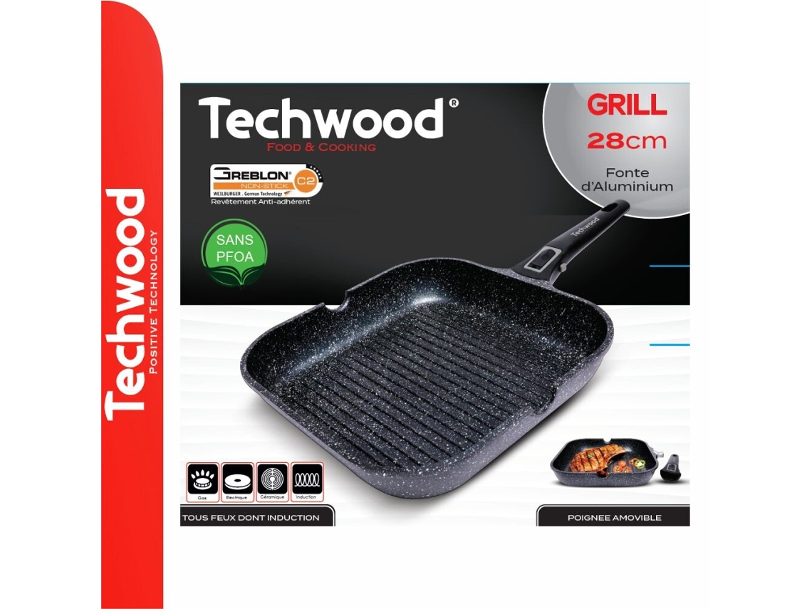 Grill Nónica 28X28 Cm Ménage Techwood