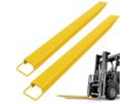 VEVOR horquilla de palet de acero 72 x 5,5 pulgadas horquilla de palet pesada 182 cm de longitud horquilla de carretilla elevadora extendida
