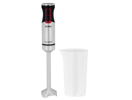Batidora de Mano SOLAC BA5606 S91603400 (1000 W - Negro)
