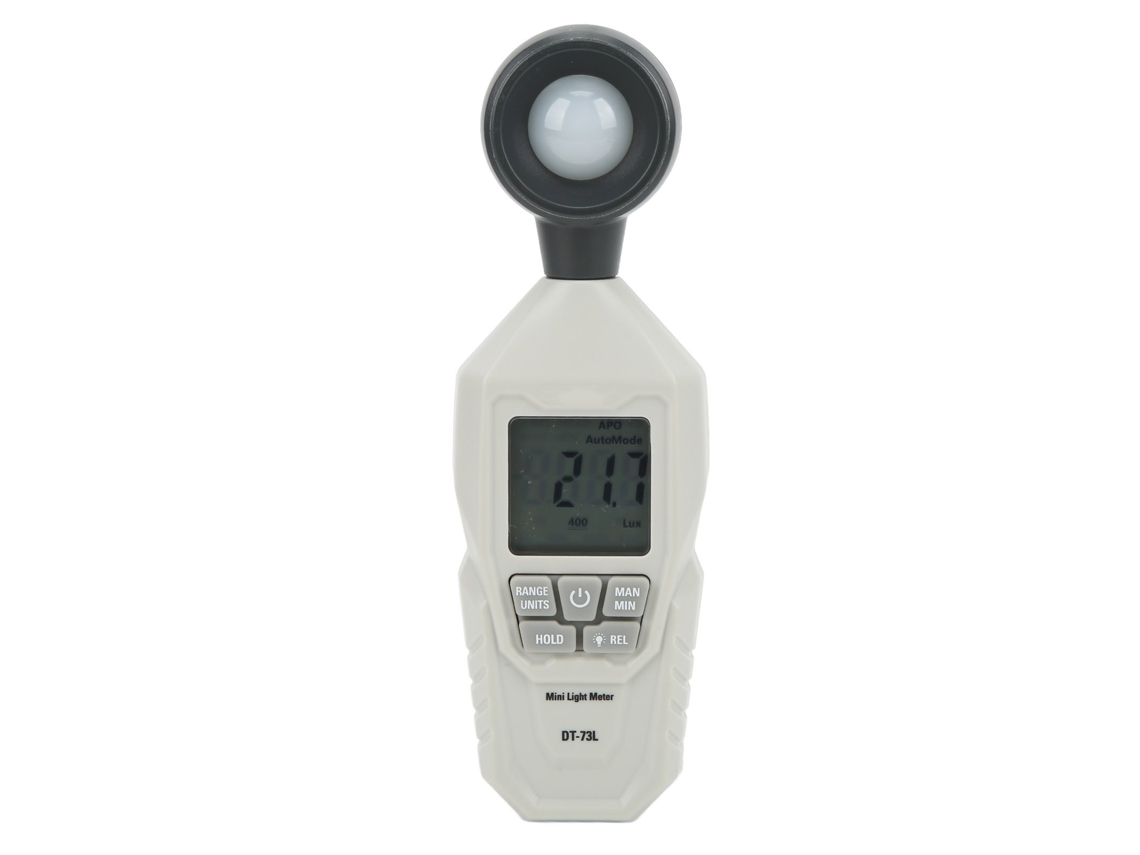 Miniiluminador Digital Dt-73l Con Pantalla Lcd De 4 Dígitos Para La Medición De Iluminancia E Intensidad Lumínica.