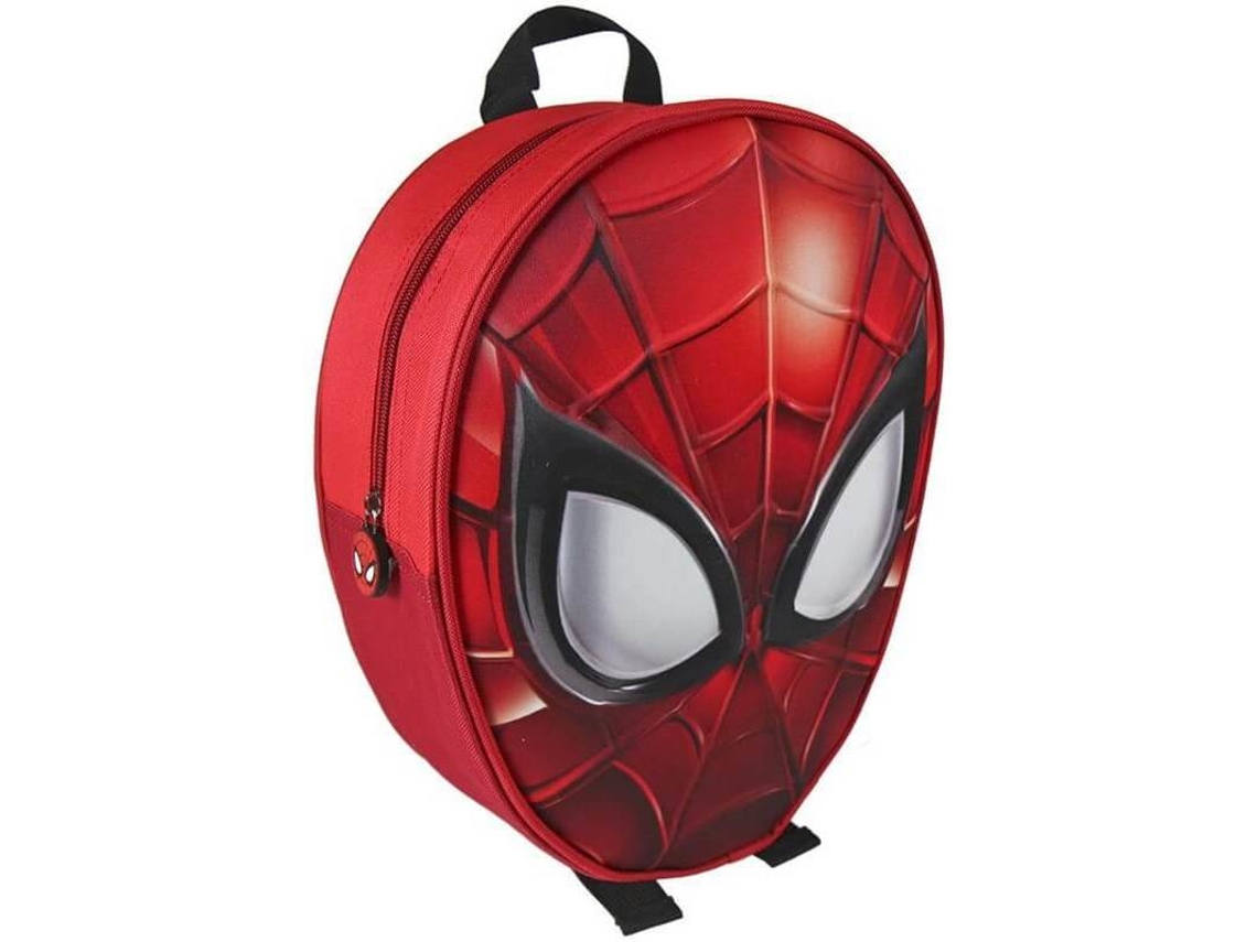 Mochila MARVEL con Forma de Spiderman y Relieve (25 x 31 x 10 cm)