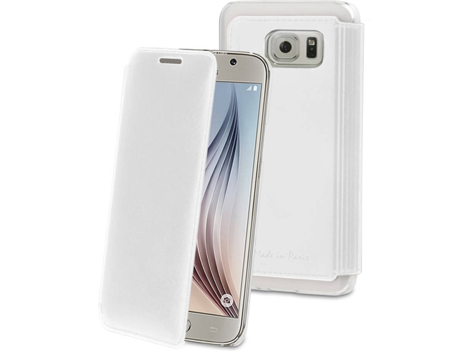 Funda Samsung Galaxy S6 MUVIT MUCRF0060 Blanco
