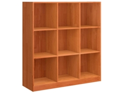 Maison Exclusive - Librería Marrón Cera 104 X 33 X 110 Cm Madera De Pino Macizo