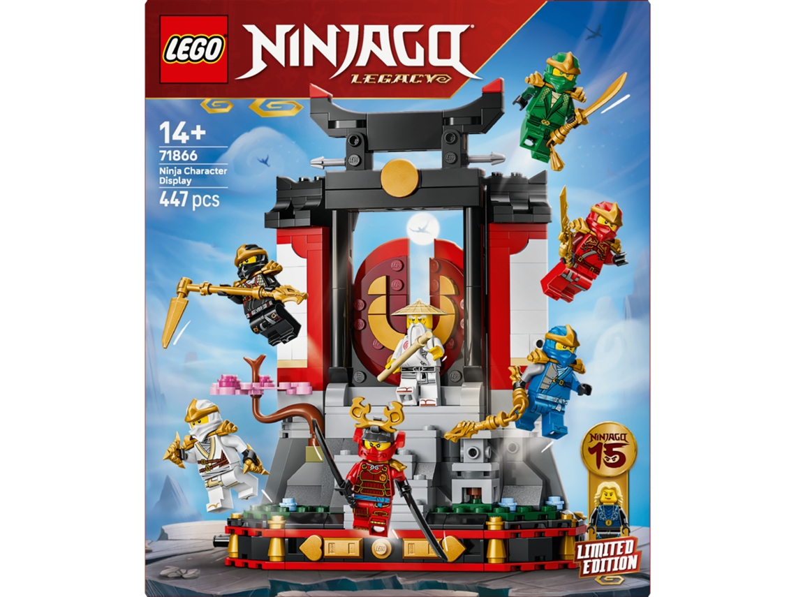 Lego® 71866 Ninjago® Exposición Personajes Ninja 15 Aniversario – 8 Minifiguras 14+