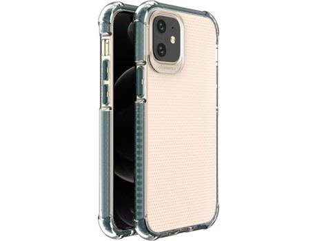 Carcasa iPhone 12 Mini LMOBILE Anti Shock Verde Oscuro