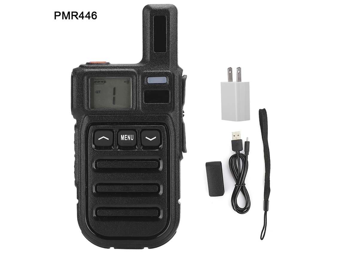 Rádio Mali de Duas Vias Portátil, 3w, Sintonização Manual, Vibração Ct/dc, Função de Clonagem, Sem Fio