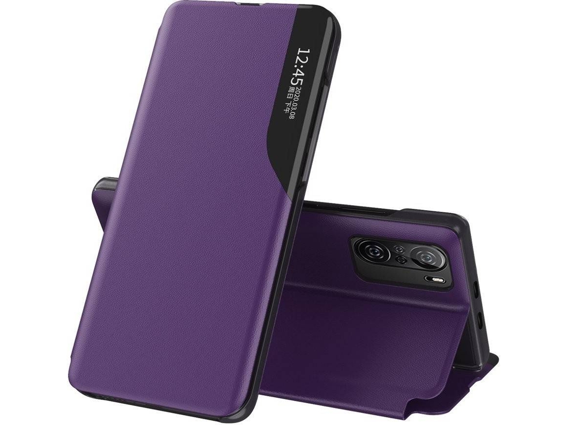 Funda Xiaomi Redmi K40/K40 Pro/K40 Pro Plus/Poco F3 LMOBILE View Elegant (Morado)