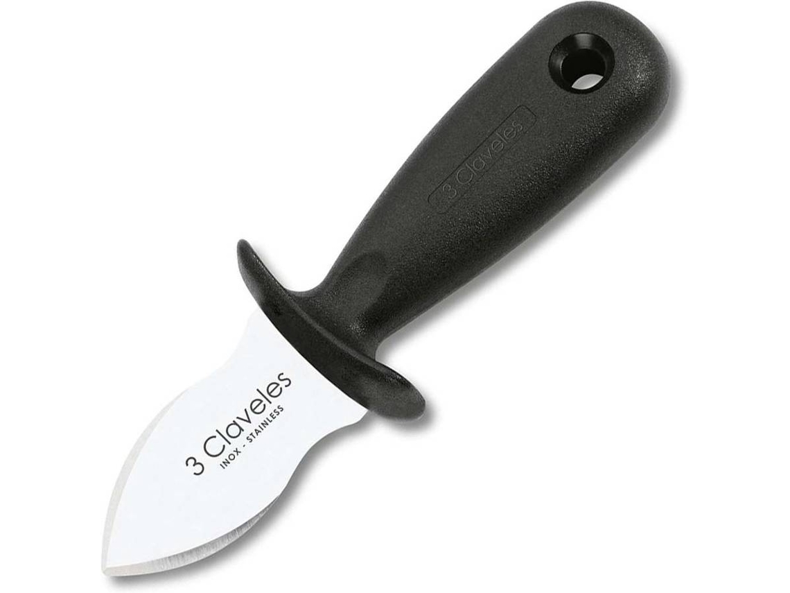 Abre Ostras 3 CLAVELES (Acero inoxidable - 5 cm - 2")