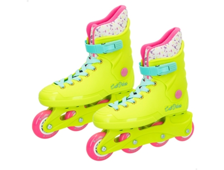 Patines en línea amarillo neón CB RIDERS