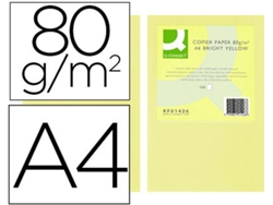 Papel Color Q Connect Din A4 80Gr Champán Pack De 500 Hojas