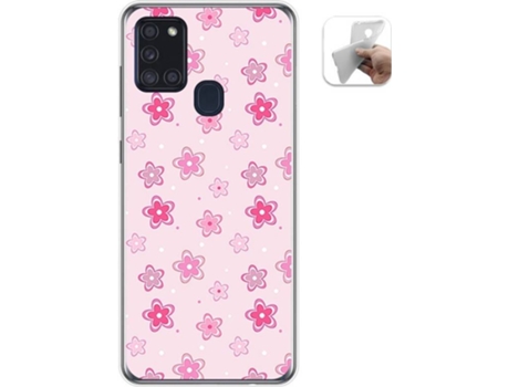 Carcasa Samsung Galaxy A21s TUMUNDOSMARTPHONE Flores Multicolor