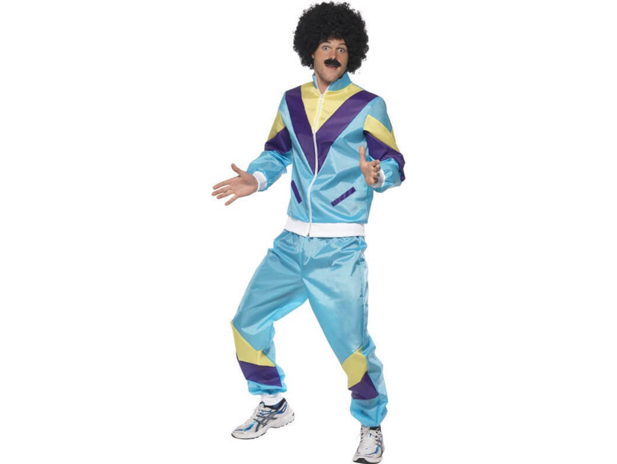 Disfraz de Hombre DISFRAZZES Chico Chandal 80'S (Talla: L)
