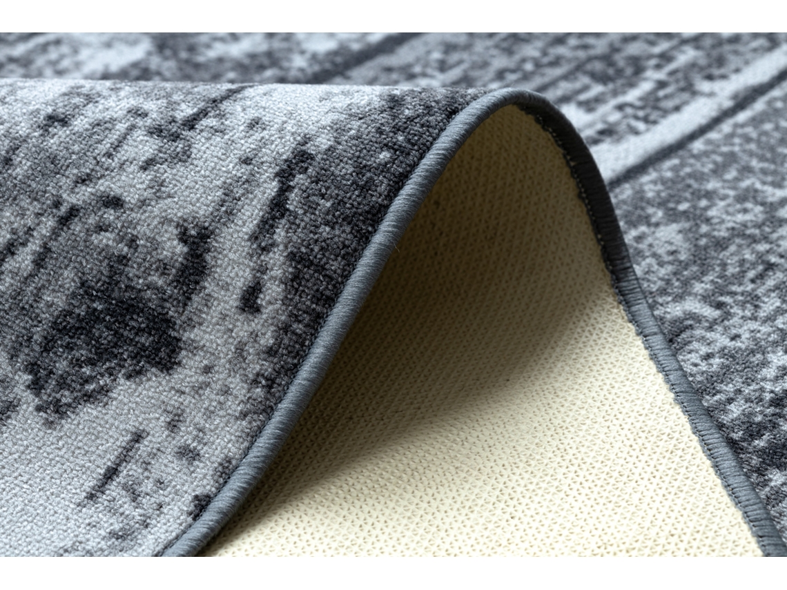 Moqueta Antideslizante Wood Madera Tablero Gris (200 x 600 cm)