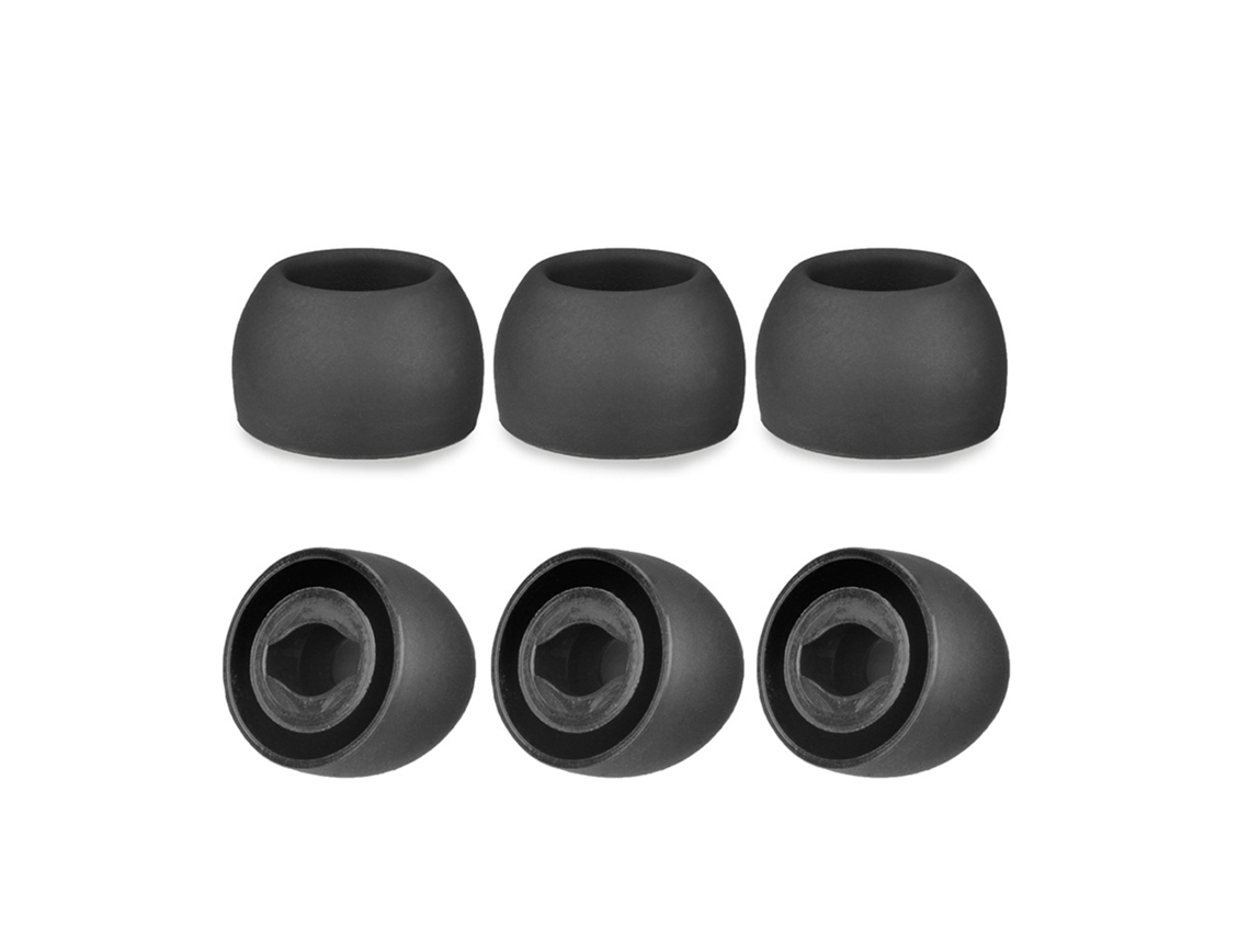 Auriculares de silicona TWS para Samsung Galaxy Buds Pro (negro mediano)