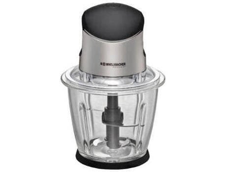 ROMMELSBACHER Mz 500 Picadora de alimentos eléctrica 1,5 L Negro Acero inoxidable 500 W