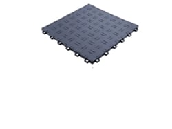 Azulejos entrelazados para garaje, antideslizantes, de fácil instalación, material duradero, color gris grafito OEM