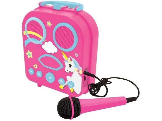 Kit de Karaoke LEXIBOOK Unicórnios