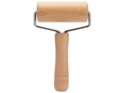 Rodillo De Madera Para Pizza, Repostería, Pasteles, Pan Y Cocina Casera Con Mango Ergonómico.