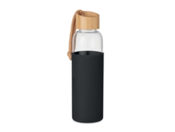 Botella Vidrio 500 Ml En Funda