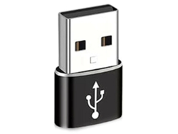 Adaptador De Adaptador De Dados Usb Preto. Adaptador/hub Eficiente Con Alta Velocidad, Ideal Para Hogar, Oficina Y Viajes.