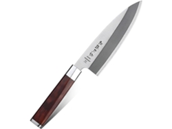 Fabricado En Acero Inoxidable De Alto Contenido Carbono Y Gran Dureza, Este Cuchillo Es Resistente Al Desgaste