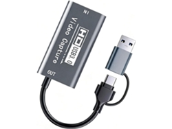 La Tarjeta De Captura De Vídeo Usb 4k Power Two Está Diseñada Para Una Transmisión Fluida Y Compacta.