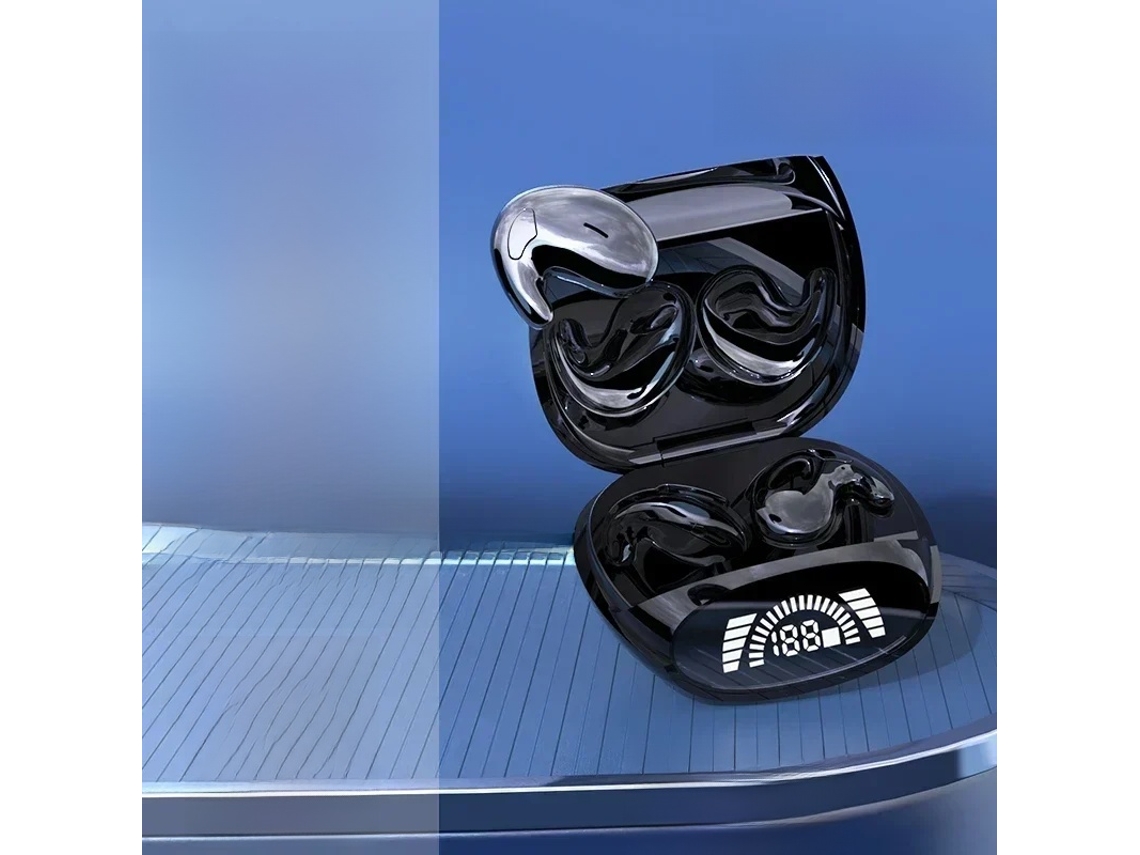 (negro) Auriculares Deportivos Inalámbricos Bluetooth Tws De Doble Oreja Con Función De Cancelación De Ruido
