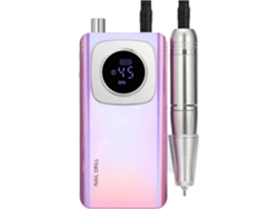 Taladro De Uñas Eléctrico Recargable Profesional De 45000 Rpm, Lima De Uñas Portátil Inalámbrica.